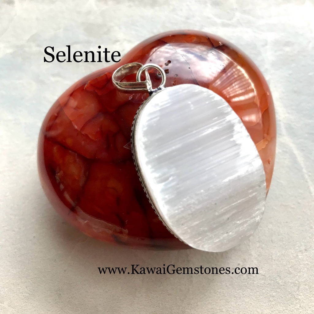 Selenite .925 Ss Pendant